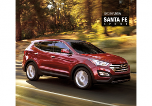 2013 Hyundai Santa Fe Pre 2013